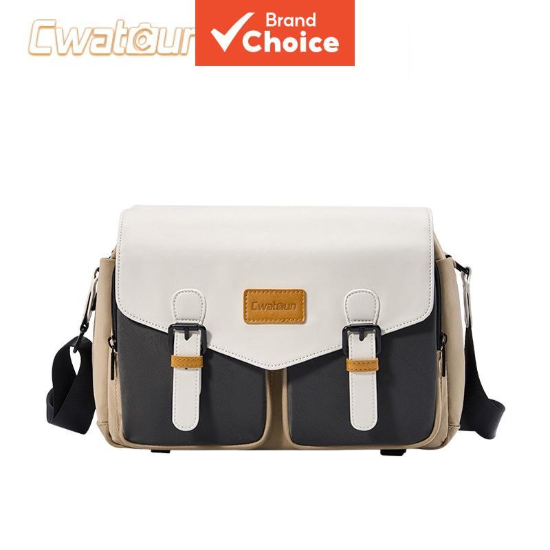 Bolsa para câmera para Pocket 3, da Cwatcun, capa à prova d'água retrô de ombro único