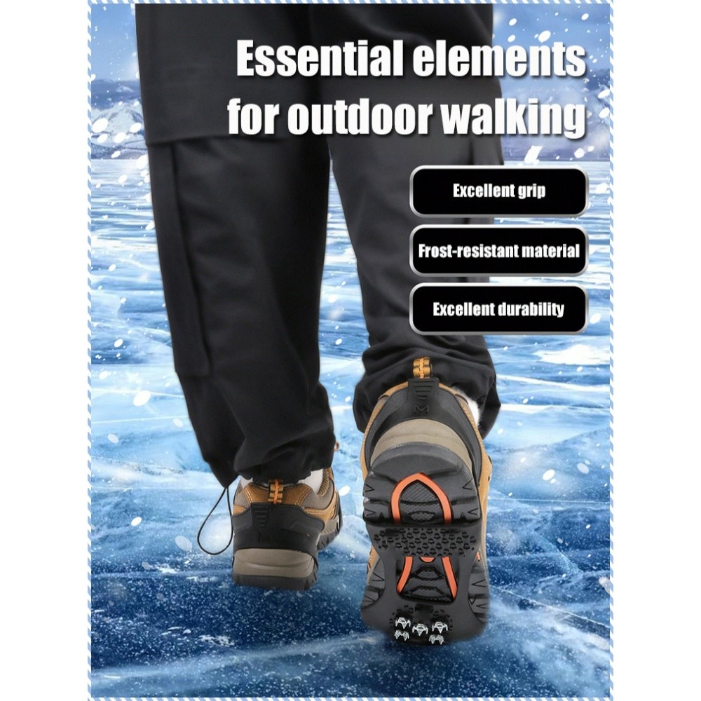 【Secure Grip】SL Anti-Slip Ice Claw For Snow Hiking - Outdoor Traction / Winter Safety / Invisible