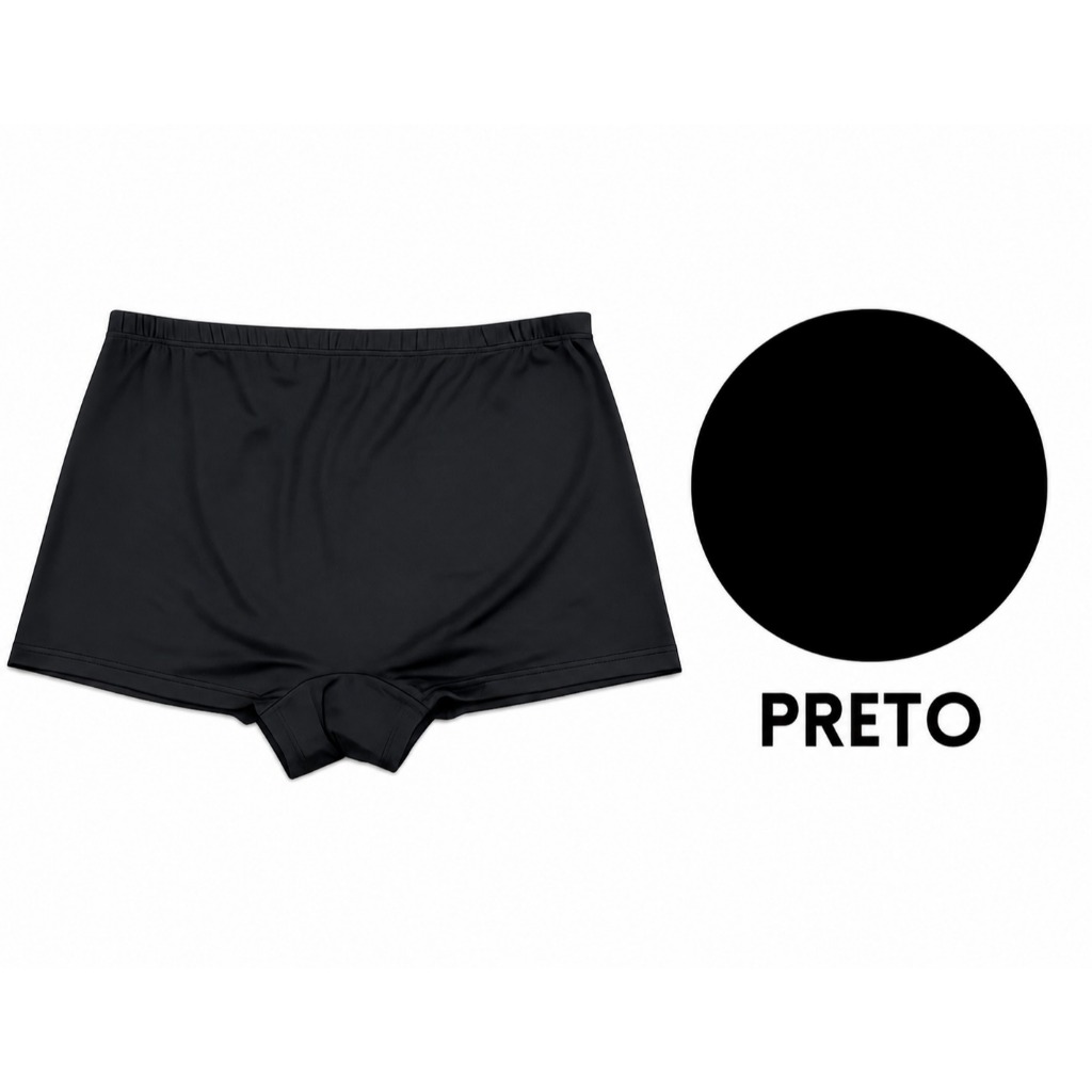 Kit 4 Calcinha Box Cueca feminina– Shortinho Confortável Respirável e com Cintura Média para Uso Diario