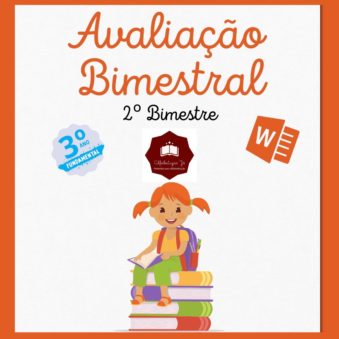 AVALIAÇÃO 2º BIMESTRE - 3º ANO ENSINO FUNDAMENTAL