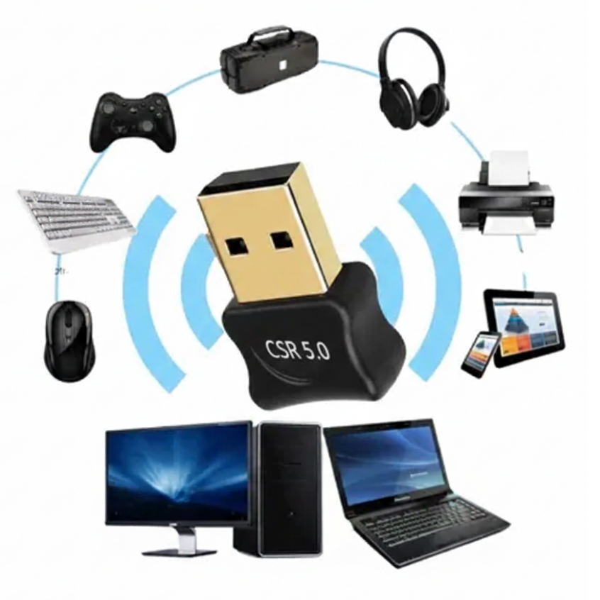 Mini adaptador Dongle 5.0 transmissor Alta velocidade - WF-7506 - Onex