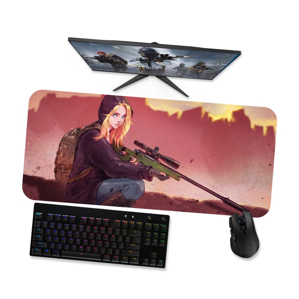 Mouse Pad Gamer Grande PUBG 2 90x40 80x40 60x40 70x30 45x40