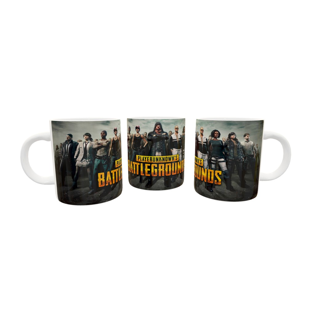 CANECA PUBG GAMER Cerâmica 325 ml