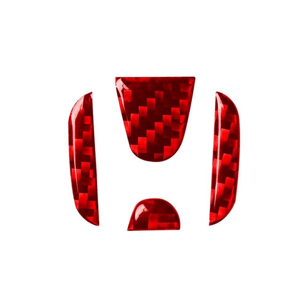 Adesivo Decorativo Para Volante De Carro Compatível Com Honda Civic Accord City Pilot CR-V Odyssey Crosstour Vezel