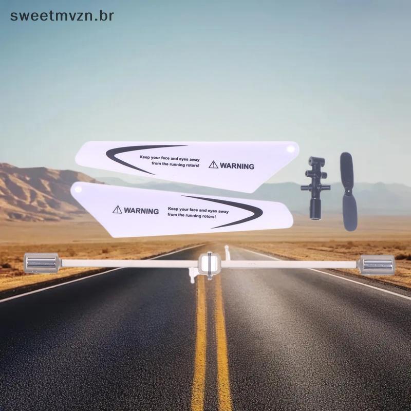 sweetmvzn 1 Conjunto Barra De Equilíbrio Motor des Flybar Para S5-N SYMA S5 W5 W25 RC MINI Helicóptero Acessórios Reposi