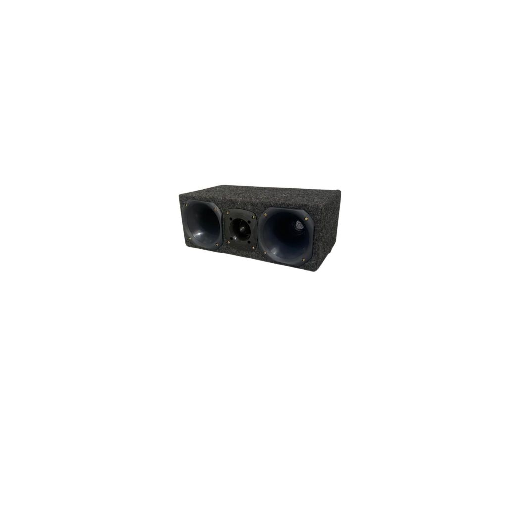 Caixa Corneteira Curta Completa Com 2 Drive E 1 Tweeter