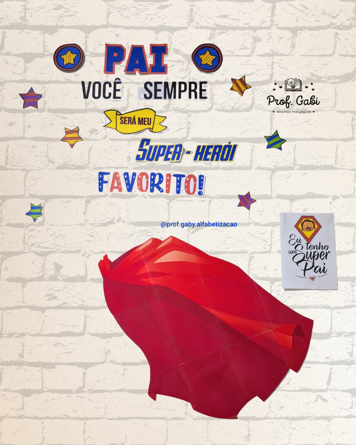 Kit dia dos pais Herói