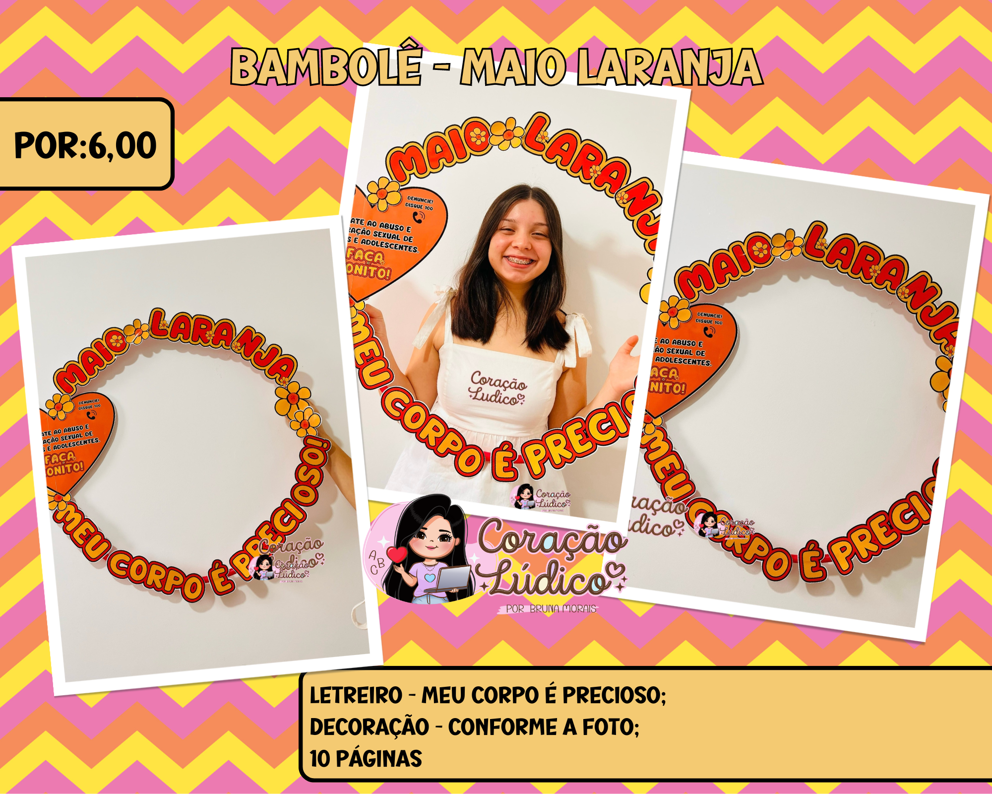 ????Bambolê - Maio Laranja