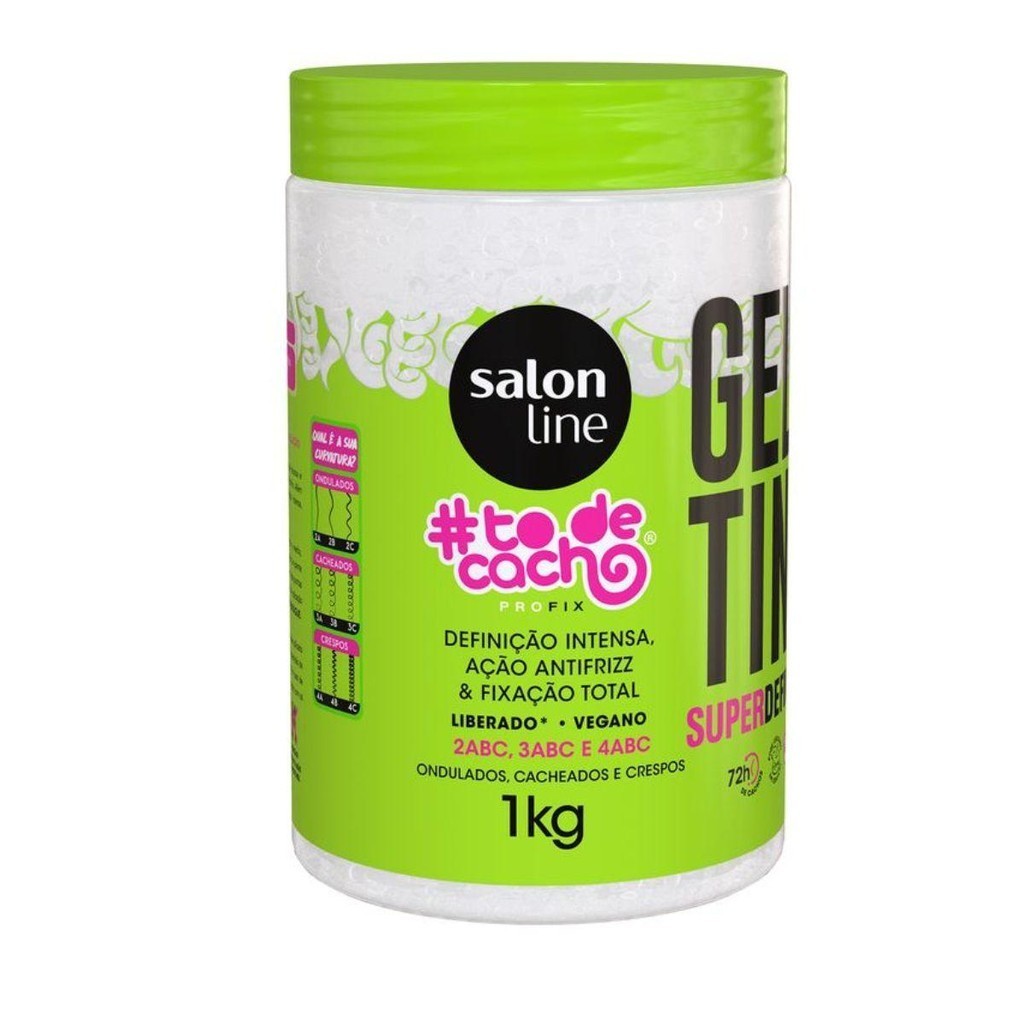 GELATINA #TODECACHO SUPER DEFINIÇÃO SALON LINE 1KG