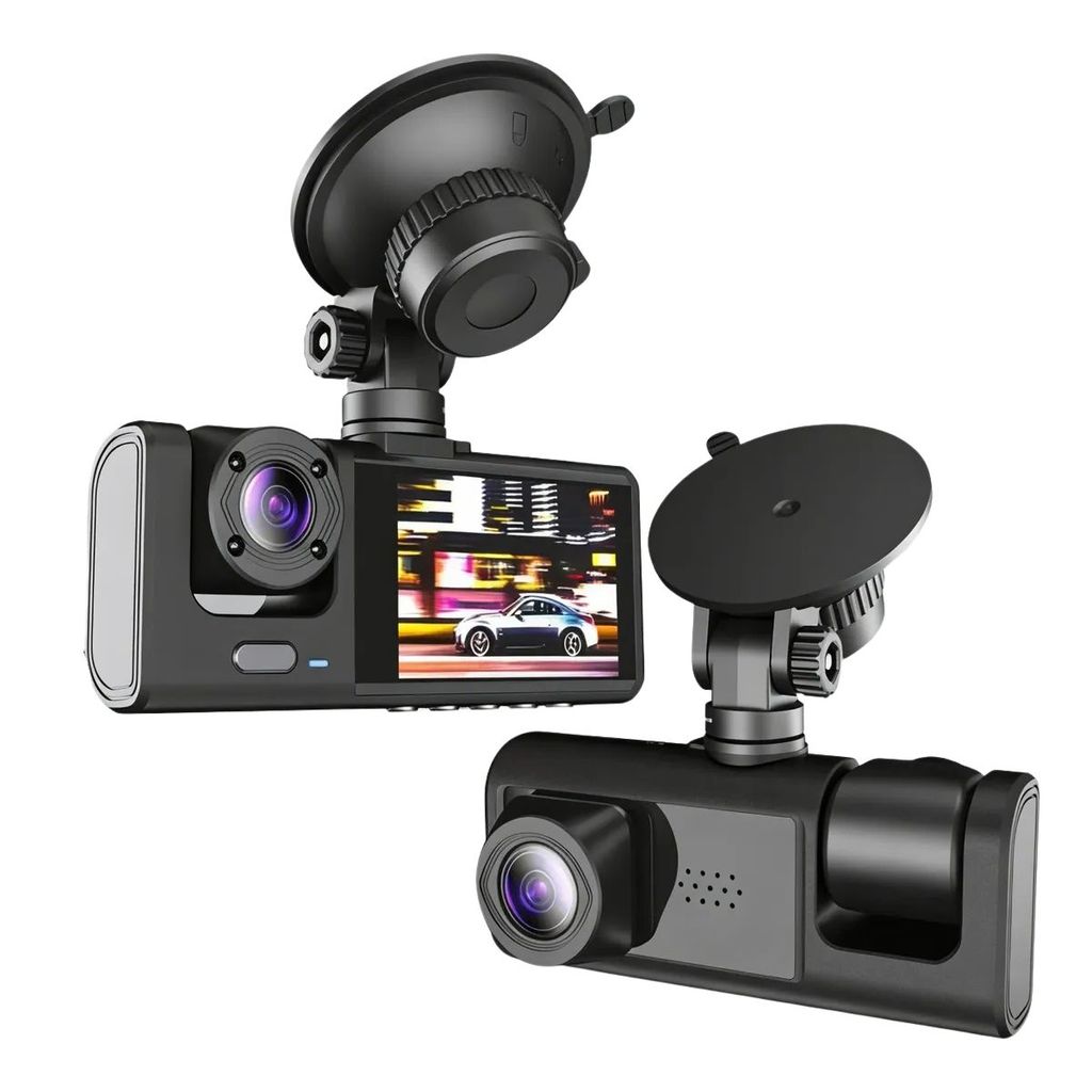Kit Câmera Black Box Veicular Traffic Recorder Full HD 1080p