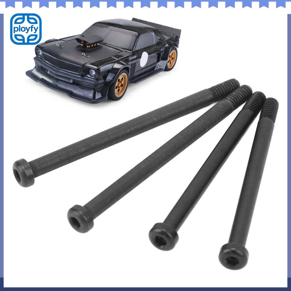 Ployfy 4 PCS C Hub Pin Iron Rear Carrier 8536 RC Acessórios de atualização para ZD Racing EX 07 DBX07 1/7 Car