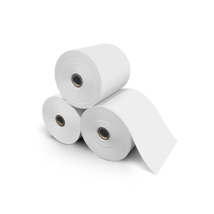 Kit 12 Bobina Térmica 110x40m Papel Premium Para Impressora Cupom Fiscal E Recibo