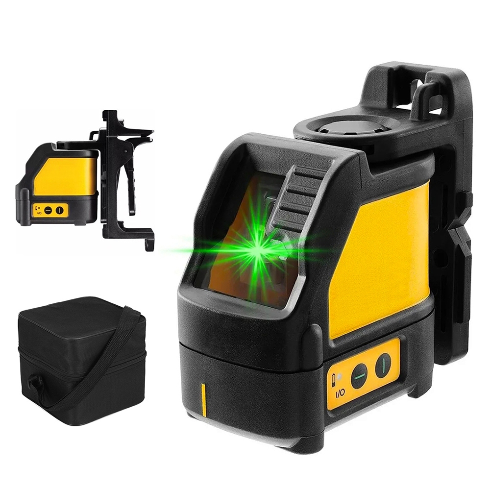 Linhas Verdes De Alta Precisão Laser Nível 50m 2 Cruzadas Verticais E Horizontais