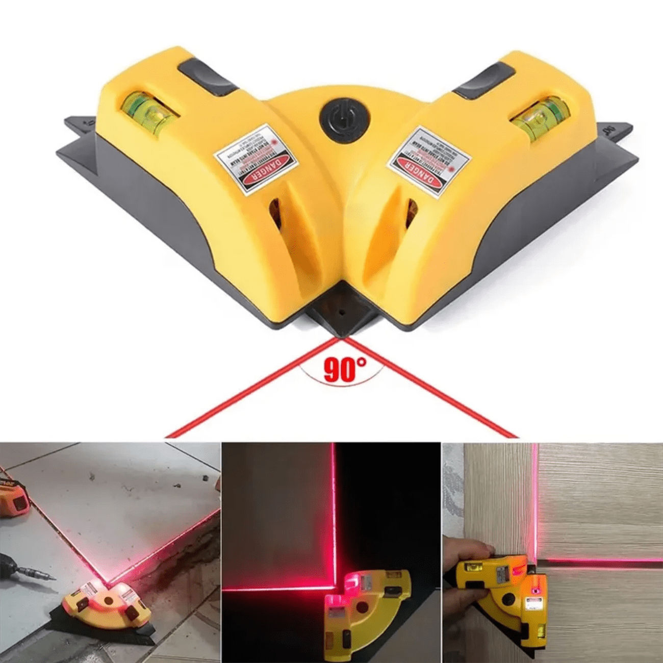 Ferramenta De Posicionamento Horizontal Vertical De Laser Único , Instrumento De Precisão Classificado Para Obras De Lay