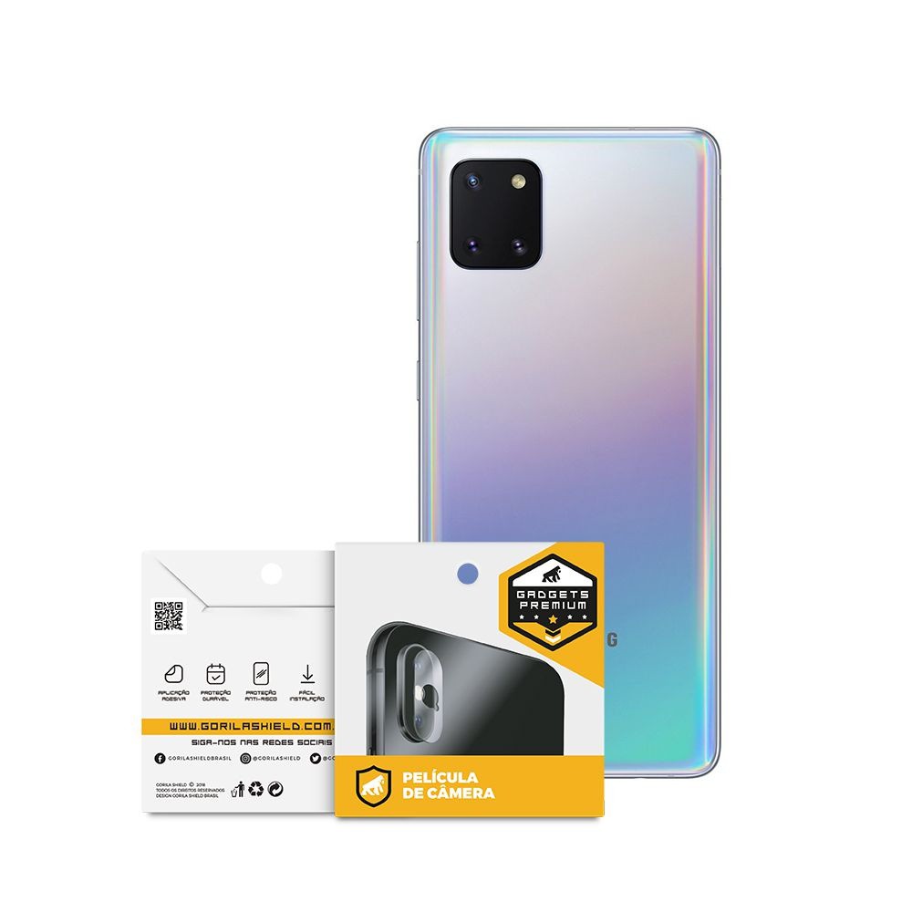 Película Para Lente De Câmera Samsung Galaxy Note 10 Lite - Gshield