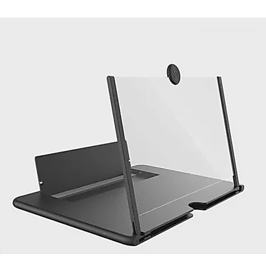 Lupa Amplificador Tela De Celular Ampliador Aumenta Tela De Celular 3d Suporte Universal Zoom