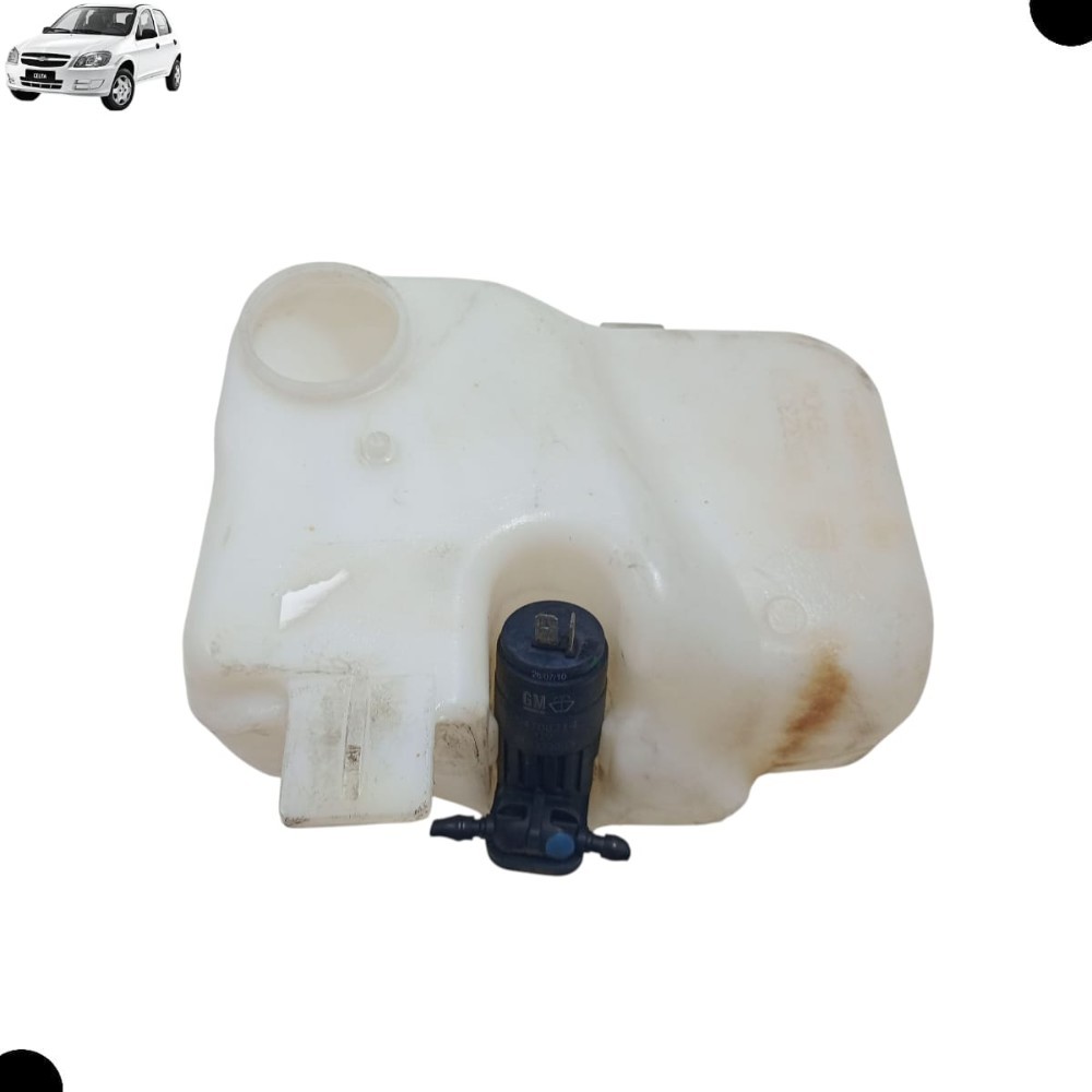 Reservatorio Agua Limpador Parabrisa Chevrolet Celta 2013 Branco