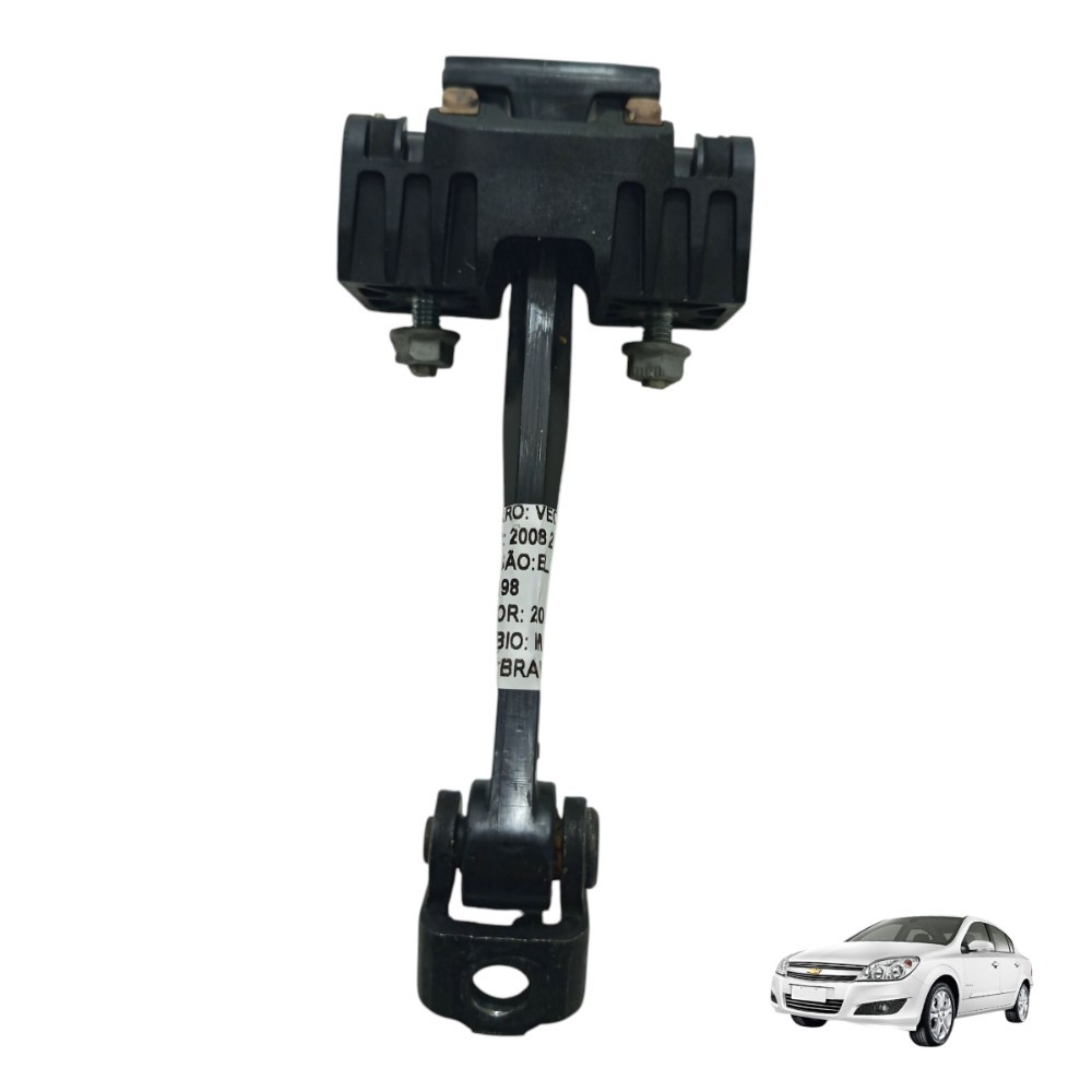 Limitador Porta Traseira Esquerda Chevrolet Vectra 2006 2011 Traseira Esquerdo Preto