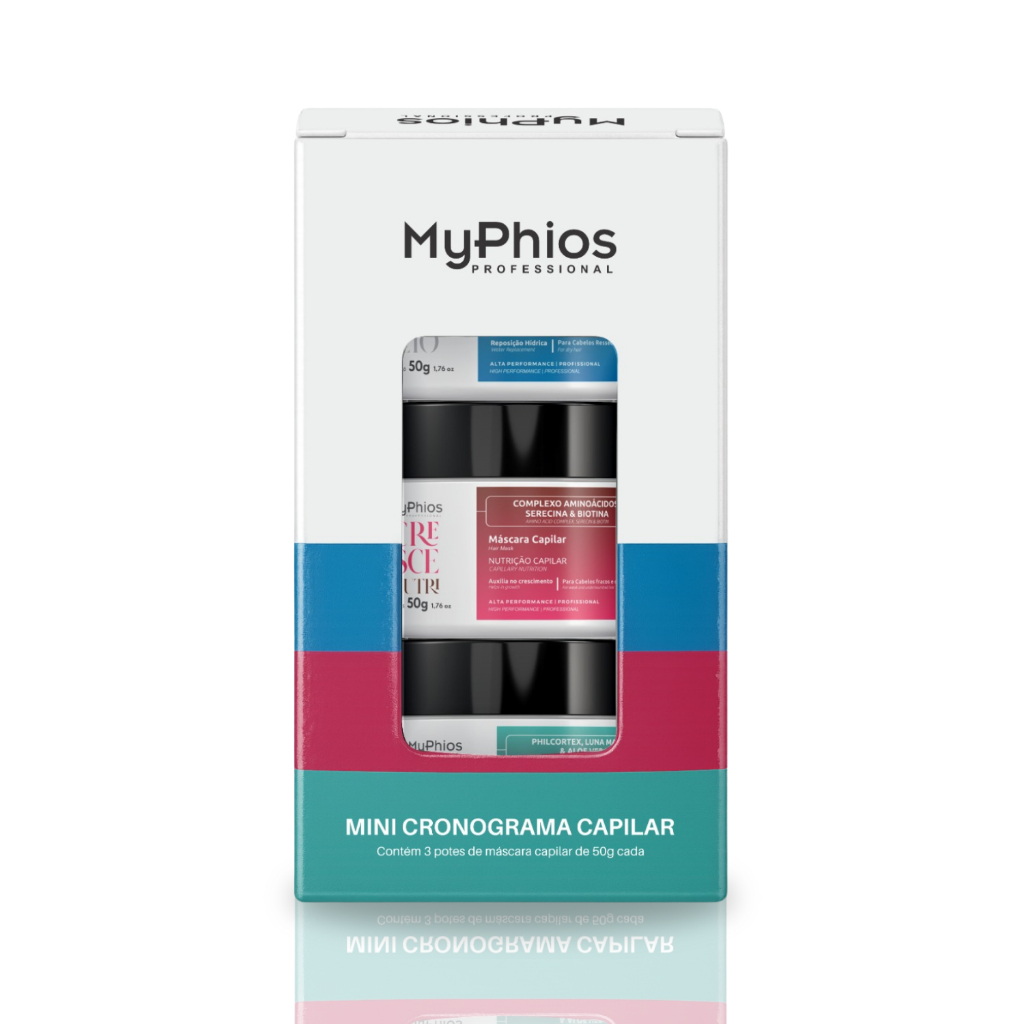 Kit Mini Cronograma Capilar MyPhios Professional (3x50g)