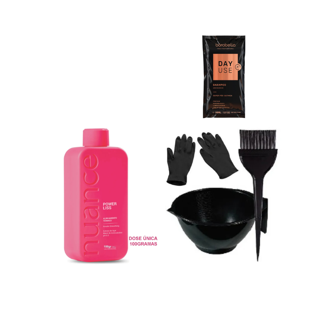 Nuance Professional Progressiva Power Liss Mini Ativo 100gr