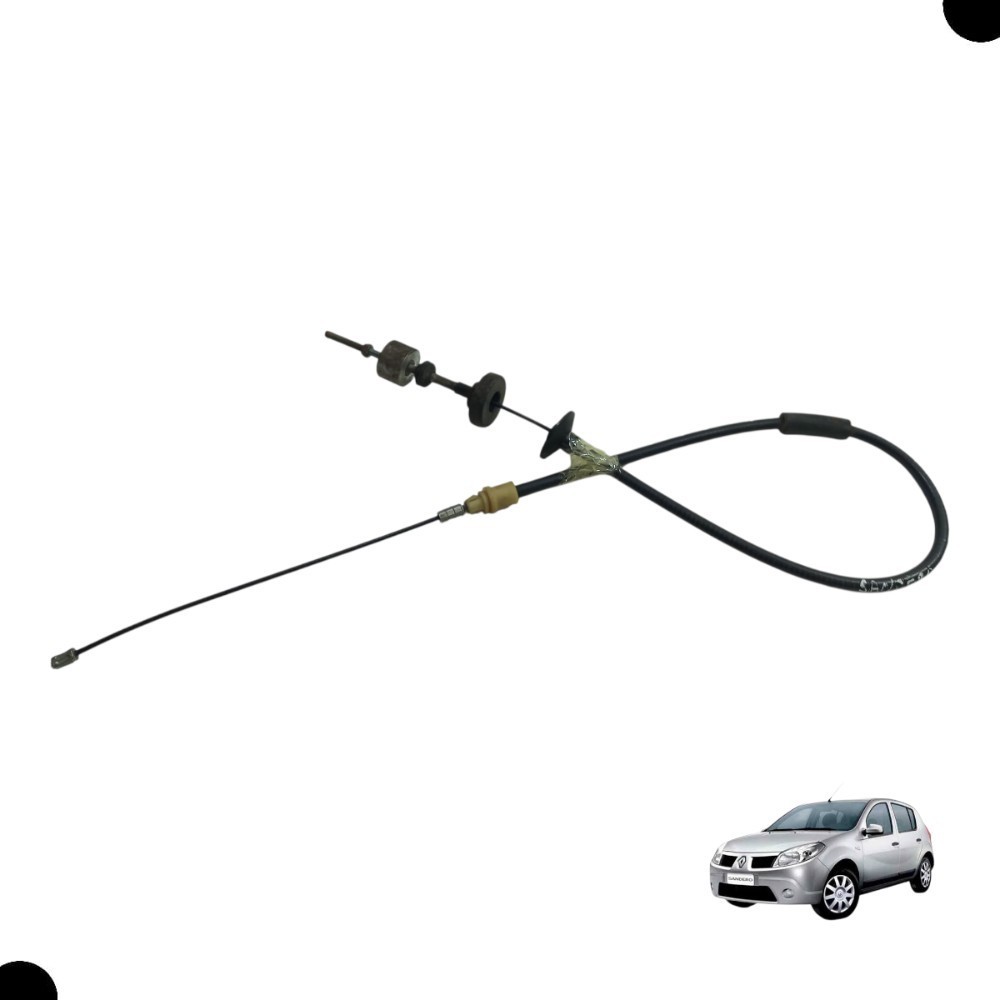 Cabo Embreagem Renault Sandero Logan 1.0 2008 2010 2012 2014