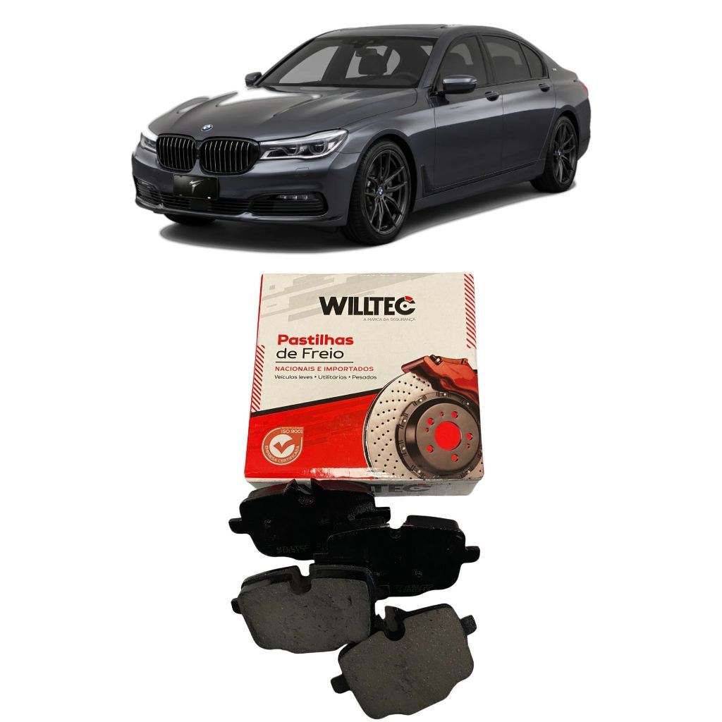 Pastilha Freio Traseira Bmw 750li 2016 A 2019