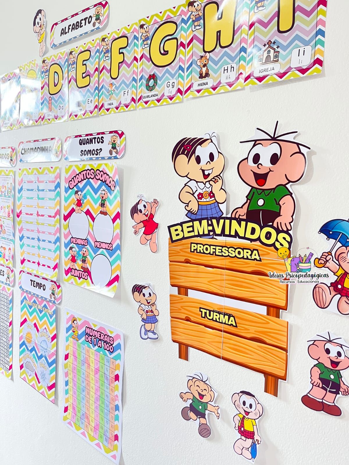 KIT SALA TURMA DA MÔNICA