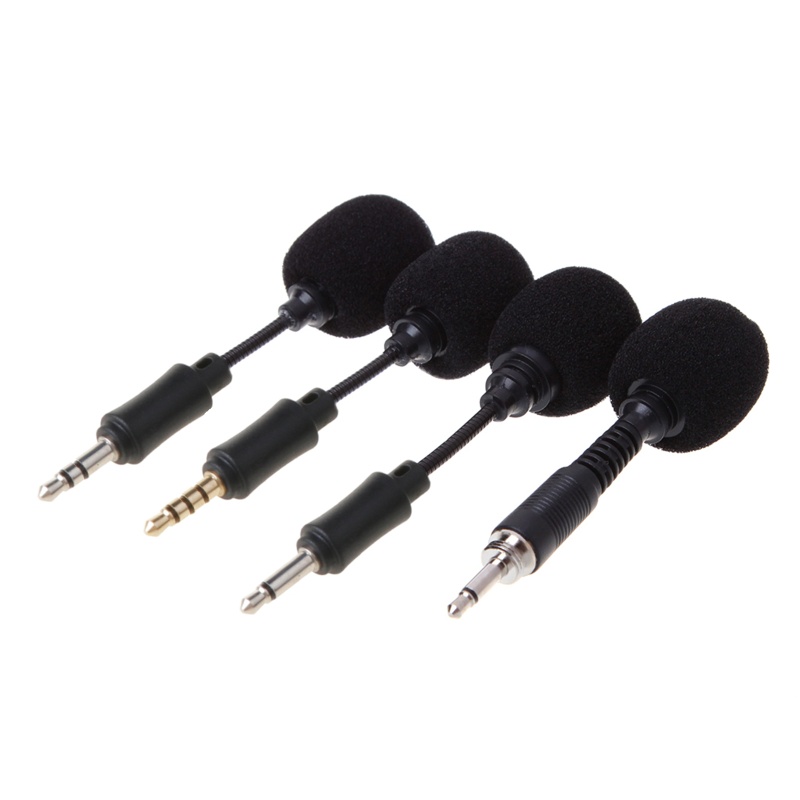 XI Celular Mini 3 5mm Interface Microfone Flexível Estéreo Para Telefone Android