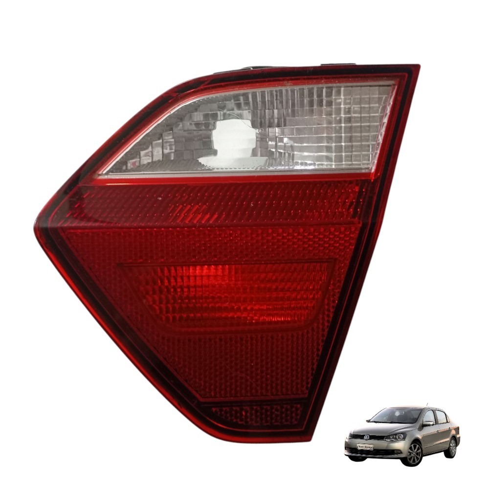 Lanterna Tampa Traseira Direita Voyage G6 2013 2014 2016 - Direito/passageiro - Vermelho