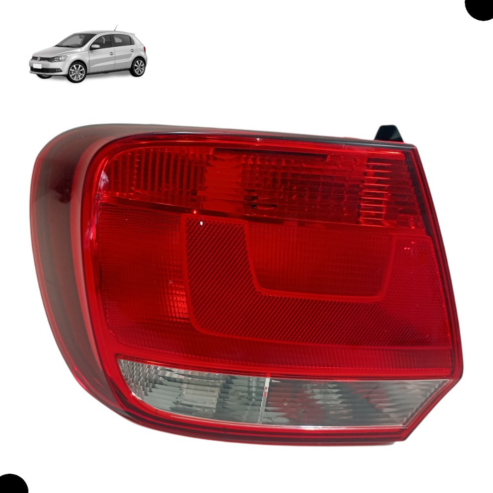 Lanterna Traseira Esquerda Volkswagen Gol G6 2013 2014 2016 Esquerdo/motorista