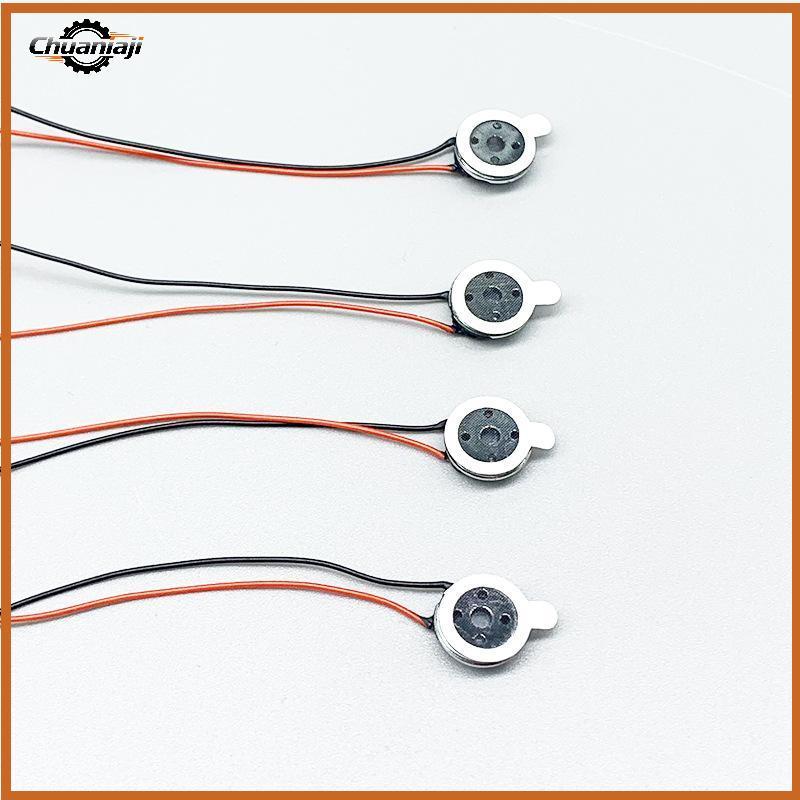 Chuaniaji 1/5/10Pcs 10mm De Diâmetro Mini Alto-Falante Ultrafino 8Ohm 0.5W 1W Redondo Para Reparo De Celular Áudio DIY B