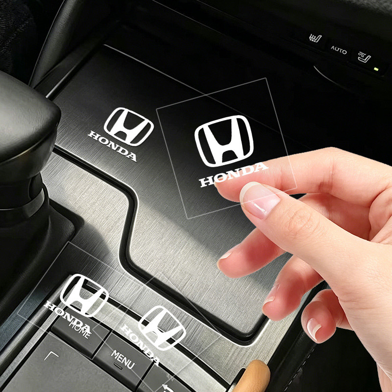5/10 Pçs Estilo Do Carro Emblemas Adesivos Decoração Interior Decalque Para Honda CIVIC CRV Accord Módulo Vezel Lenda Si