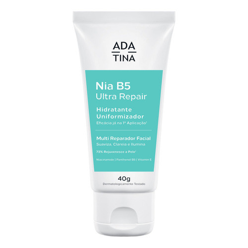 Nia B5 Ultra Repair Hidratante Uniformizador 40g Ada Tina