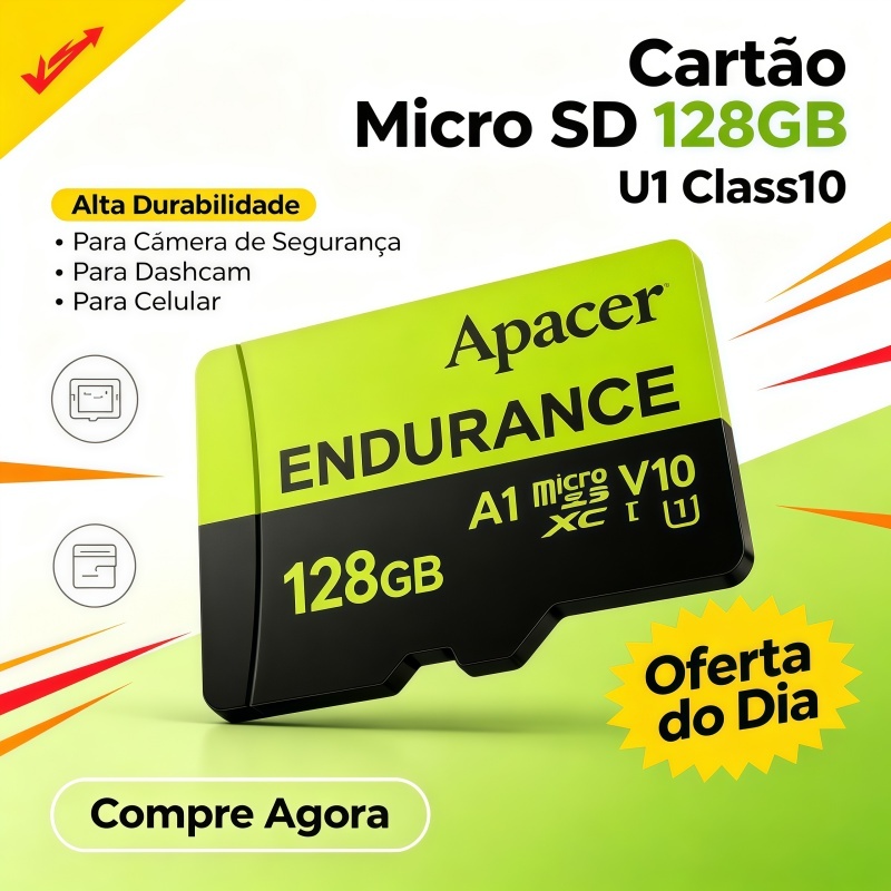 Cartão De Memória Micro SD Resistência A1 V10 Class10 32GB 64GB 128GB 256GB 512GB 1TB 2TB Para Câmera De Segurança , Das