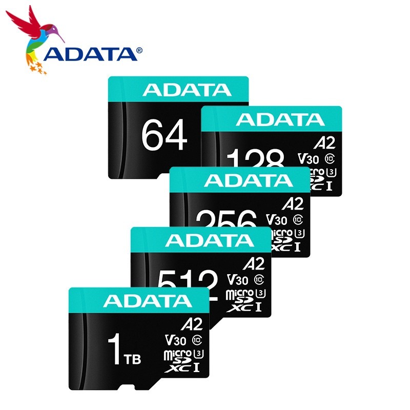Cartão Micro SD A2 V30 U3 Class10 Alta Velocidade 64GB 128GB 256GB 512GB 1TB 4K Gravação Para Dashcam , Câmera De Ação S