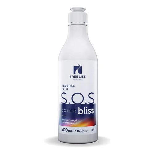 SOS Reverse Plex 500ml Reconstrução Capilar Reparação Intensiva dos Fios - Treeliss Profissional