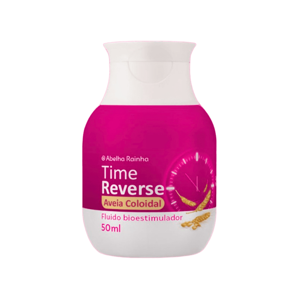 Fluido Bioestimulador facial de Colágeno e Elastina 50ml Abelha Rainha TIME REVERSE