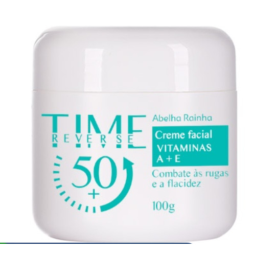 TIME REVERSE - CREME FACE REJUVENESCEDOR 50 ANOS 100g FPS