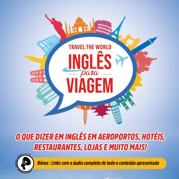 Guia de conversação de Inglês para viagem E-book - Travel the World