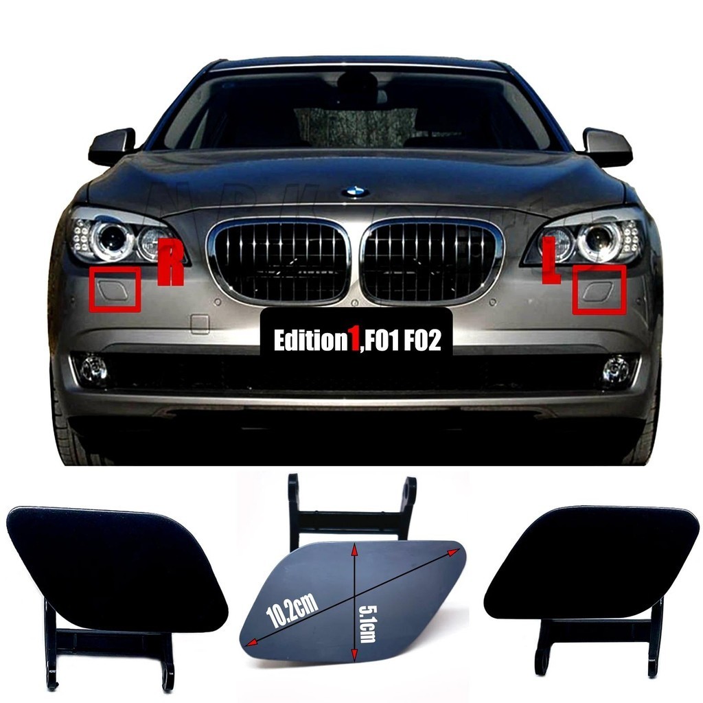LH & RH Ajuste 09-15 BMW7 F01 F02 F03 F04 M Esporte 730i 730d 740i 750i 760i 7L B7 Genuíno Farol Dianteiro Arruela Cover