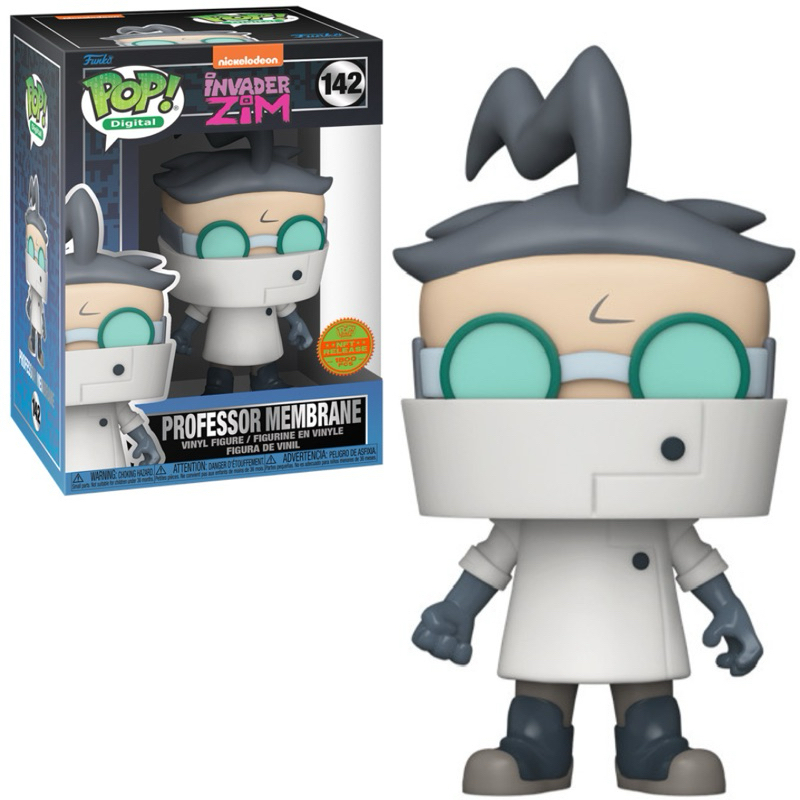 Funko Pop Invader Zim Professor Membrane 142 Exclusivo NFT Digital