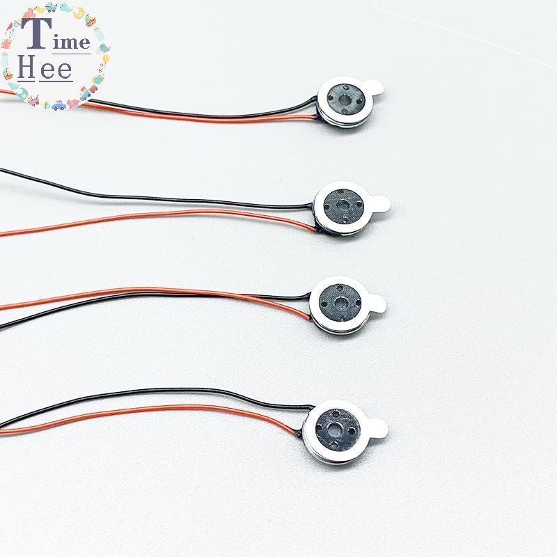 TimeHee 1/5/10Pcs 10mm De Diâmetro Mini Alto-Falante Ultrafino 8Ohm 0.5W 1W Redondo Para Reparo De Celular Áudio DIY BR