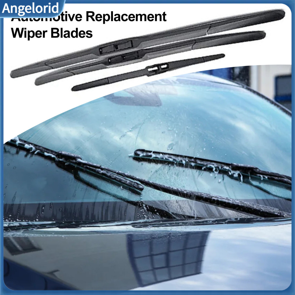 Automotive Replacement Wiper Blades Windshield 3pcs Car Set for Kia Stonic 2016-2023 – Front Rear All-weather Beam Wip