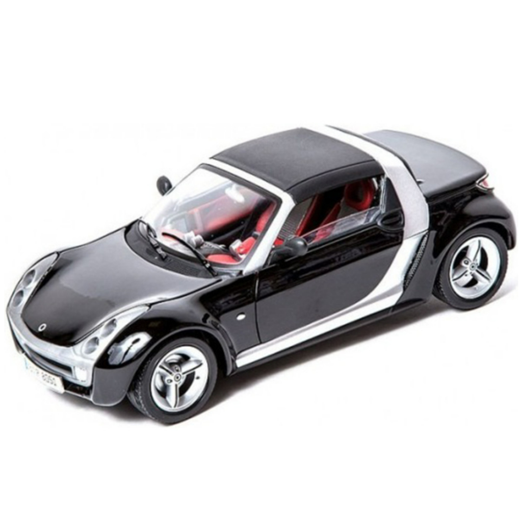 Miniatura Smart Roadster Coupe 1:18 Bburago Gold Collezione
