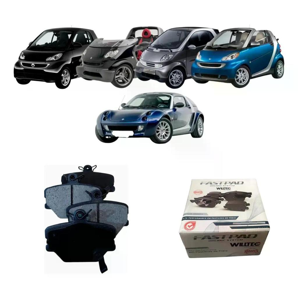 Pastilha Freio Dianteira Smart Roadster 2003 A 2008 Cerâmica
