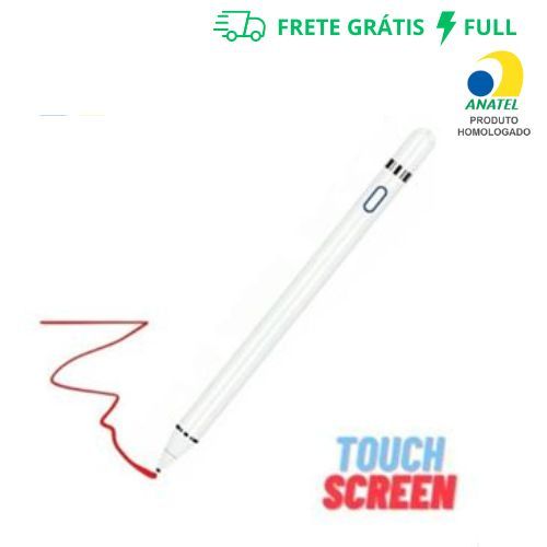 CANETA TOUCH SCREEN STYLUS UNIVERSAL (IOS E ANDROID) EL-1841
