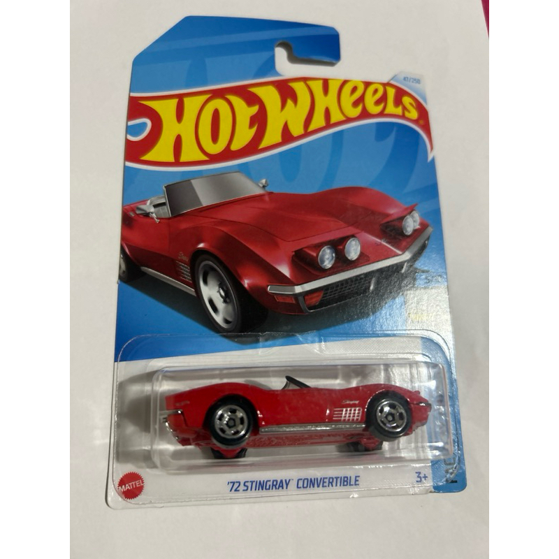 Hot Wheels 72 Stingray Convertible