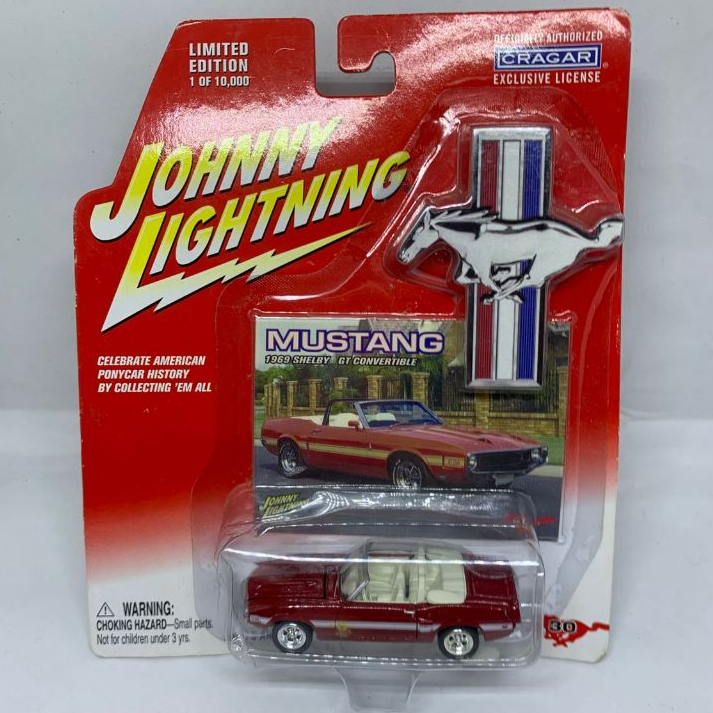Johnny Lightning Mustang '69 Shelby Gt Convertible Edição Limitada - L120