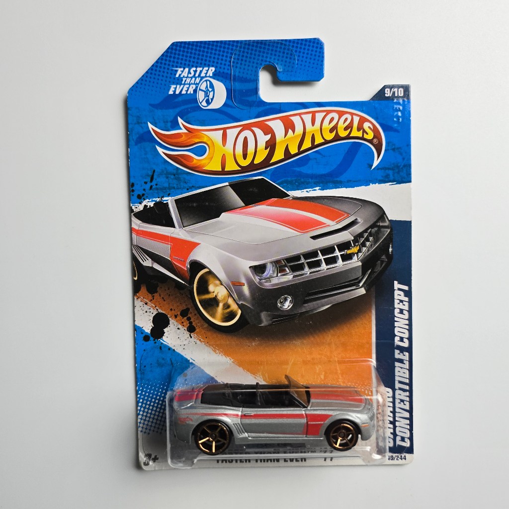 Miniatura Hot Wheels Camaro Convertible Concept