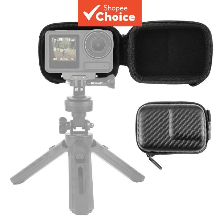 Estojo compacto PULUZ EVA para DJI Osmo Action 6/5 Pro/4/3 (preto)